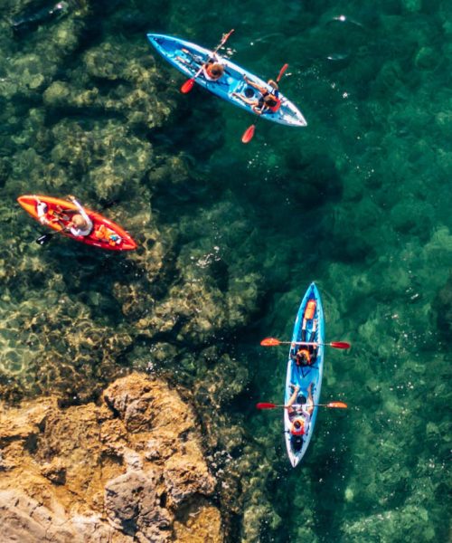 Pula 3 Islands Kajaktur - snorkling, simning grotta fotostopp 12