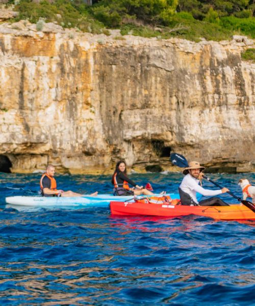 Pula 3 Islands Kajaktur - snorkling, simning grotta fotostopp 6